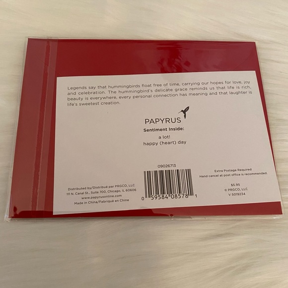 3/$15 NWT “me likey” Happy Valentine’s Day Papyrus Card. “a lot! happy (heart).. - Picture 3 of 4